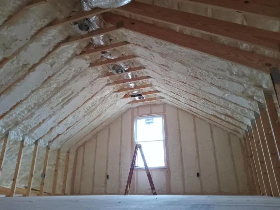 Spray foam roofing application for Crawl Space Insulation project in Five Corners